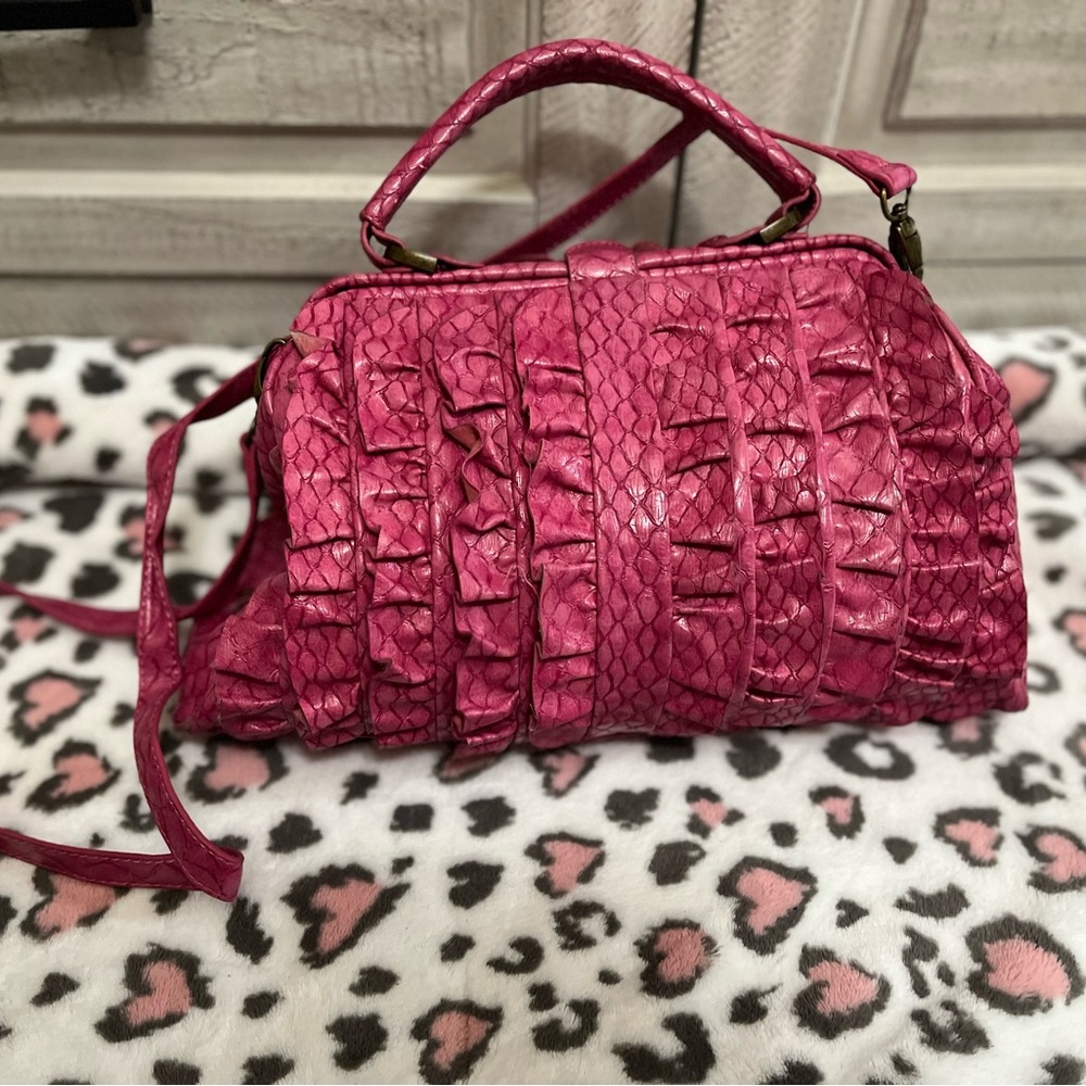 VINTAGE JESSICA SIMPSON HANDBAG PINK